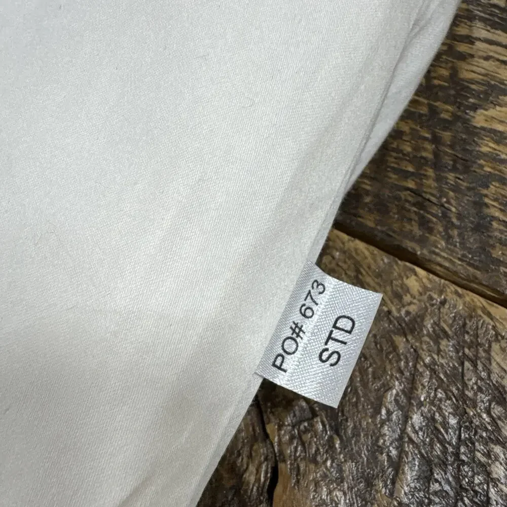 Pact Organic Standard Pillowcases (Set Of 2) In Bone